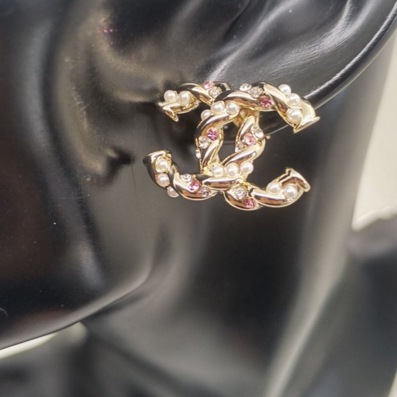 Ch*el earrings